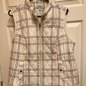 Croft and Barrow quilted vest